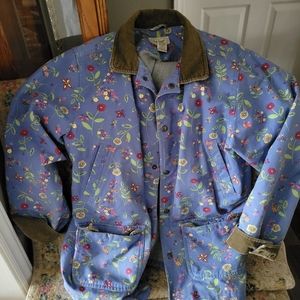 LL Bean barn coat girls xl